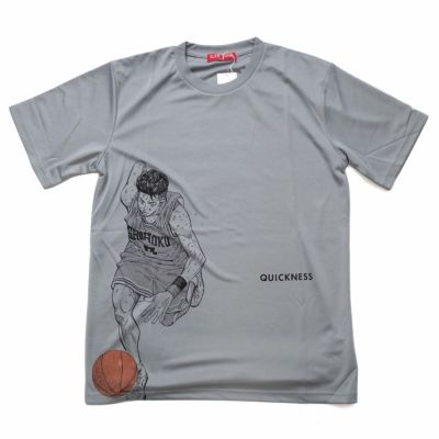 Slam Dunk スラムダンク Tシャツ 半袖 スポーツt リョータ Quickness グレー セレクション Mlb Nba Nfl プロ野球グッズ専門店 公式オンラインストア