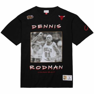 Chicago BULLS ブルズ　ロッドマンUSA製 Tシャツ NBA L Chicago BULLS ブルズ ロッドマンUSA製 Tシャツ NBA L NBA BULLS