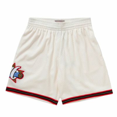 Nike Philadelphia 76ers バスケットボールパンツ Men's Nike White Philadelphia 76ers 2024/25 City Edition