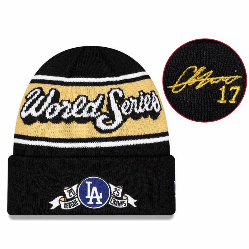 MLB 大谷翔平 ドジャース ニットキャップ 【海外カスタム】2025 ナ