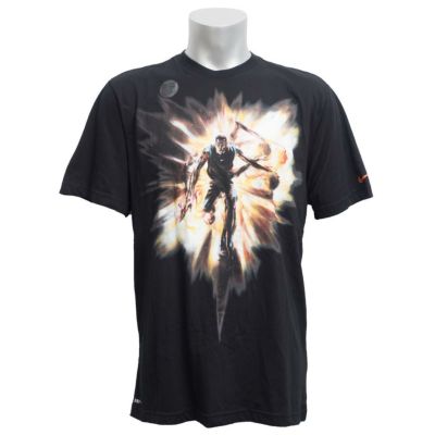 ナイキ KD/NIKE KD ケビン・デュラント Tシャツ 半袖 スピード ブラック 575474-010 レアアイテム【OCSL】