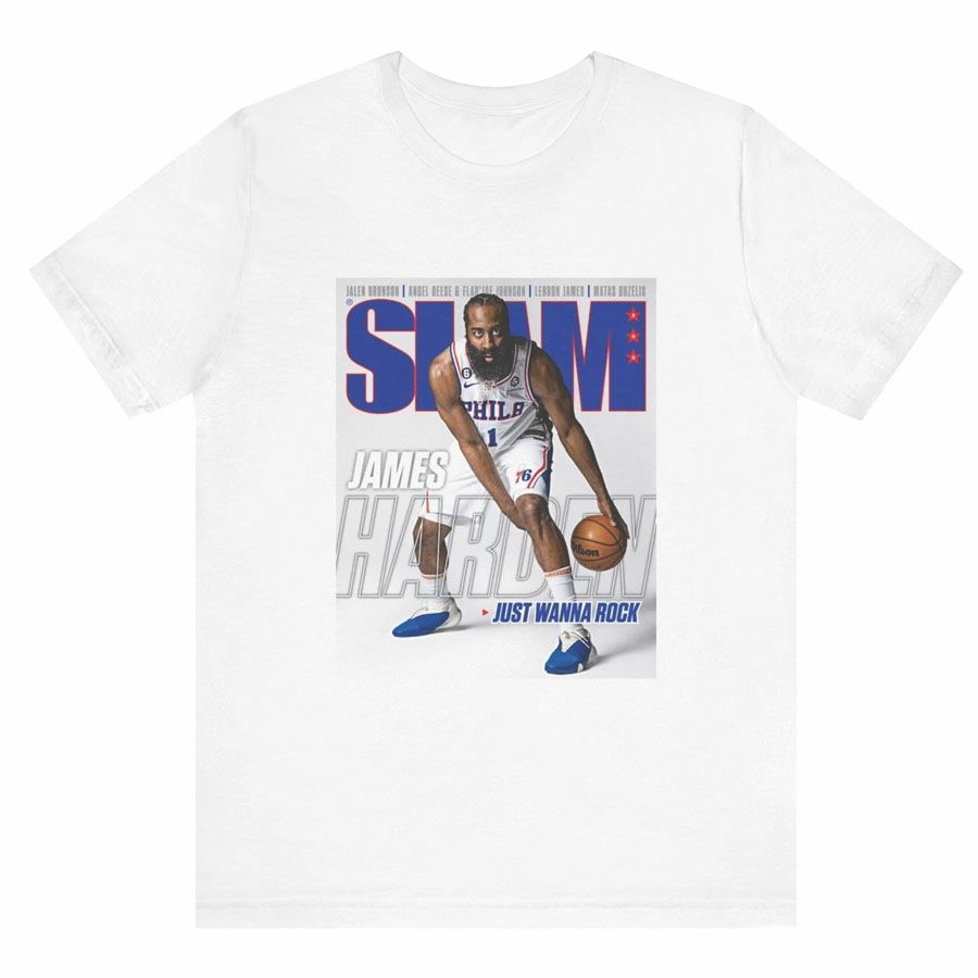 NBA ジェームズ・ハーデン 76ers Tシャツ 【海外買付品】SLAM James
