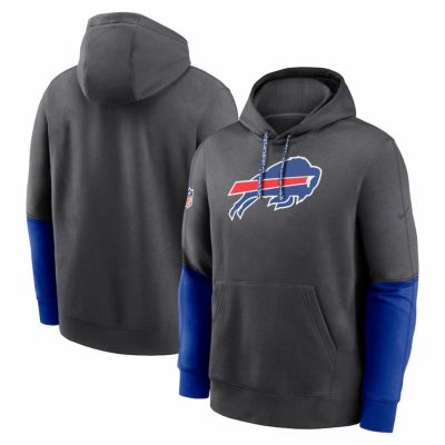 【新品未使用】 NFL アメフト パーカー バッファロー ビルズ (XL) バッファロービルズの家の名前と背番号パーカー-ジョシュアレン-メンズ