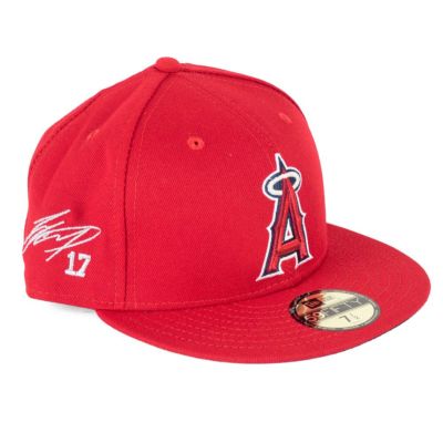 エンゼルス キャップ ニューエラ NEW ERA  MLB 大谷翔平 サイン刺繍入り 選手着用モデル ゲーム  23wbsf