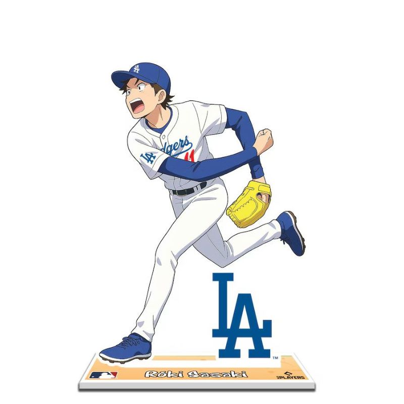 MLB Roki Sasaki #11 ドジャース スタンディー Anime Player Player
