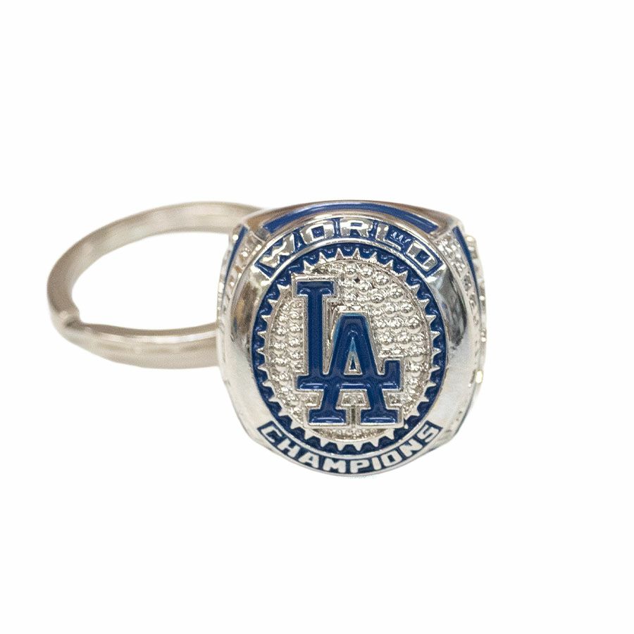 ドジャース チャンピオンリング キーホルダー (Jostens製) MLB ドジャース キーリング キーホルダー 【現地買付】ワールド