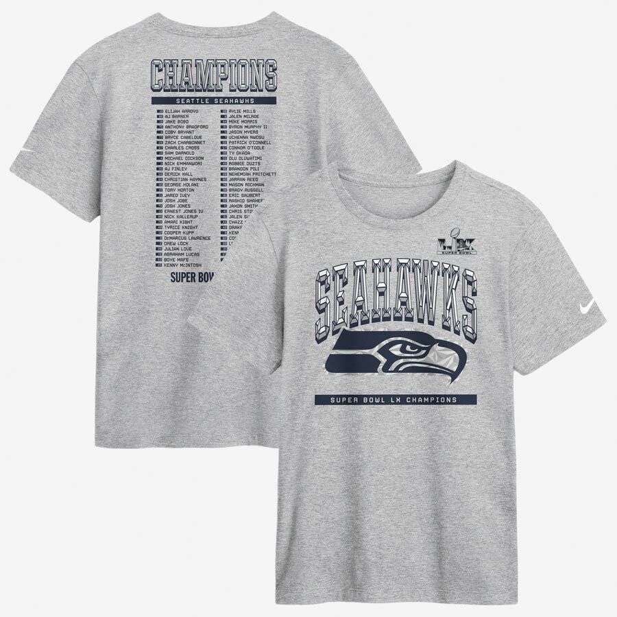 NFL シーホークス Tシャツ 第60回スーパーボウル優勝記念 Ice Classic