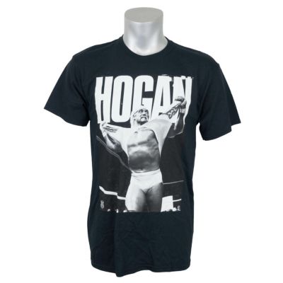 WWE ハルク・ホーガン Tシャツ グラフィック ブラック【OCSL】