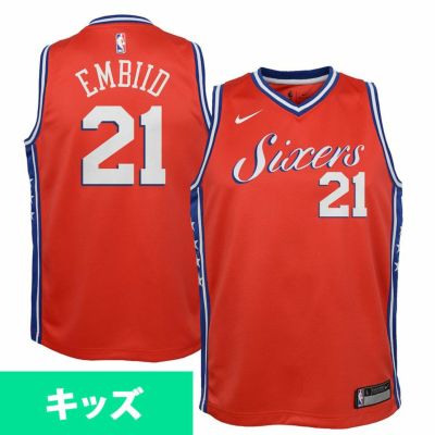 NBA 76ers ジョエル・エンビード ユニフォーム/ジャージ キッズ