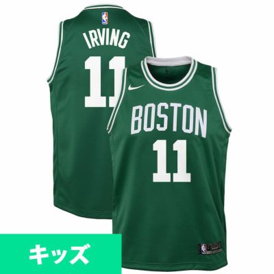 Nba セルティックス カイリー アービング ユニフォーム ジャージ キッズ スウィングマン アイコン ナイキ Nike グリーン セレクション Mlb Nba Nfl プロ野球グッズ専門店 公式オンラインストア