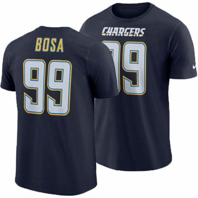 NFL チャージャース ジョーイ・ボサ Tシャツ プレイヤー プライド ネーム＆ナンバー  ナイキ/Nike ネイビー【OCSL】