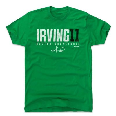 NBA Tシャツ セルティックス カイリー・アービング プレーヤー アート  500Level グリーン【OCSL】