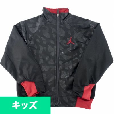 ジョーダン/JORDAN ユース ジャケット/スタジャン キッズ フルジップ ドライフィット トラック ジャケット ブラック
