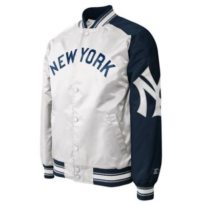 New York Yankees サテンジャケットLサイズ Fanatics 大きいサイズ メンズ ニューヨーク ヤンキース サテン