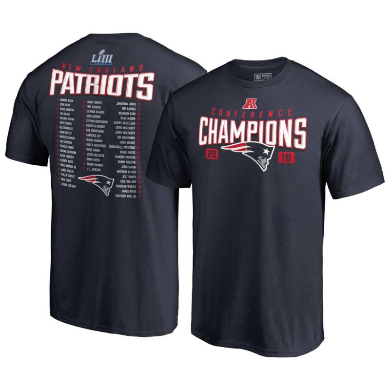 NFL ペイトリオッツ Tシャツ AFC カンファレンス ロスター T