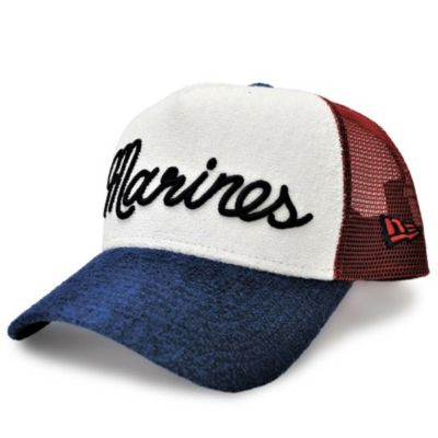 千葉ロッテマリーンズ グッズ キャップ/帽子 パイルトリコロール ニューエラ/New Era トリコロール | セレクション | MLB NBA  NFL プロ野球グッズ専門店 公式オンラインストア