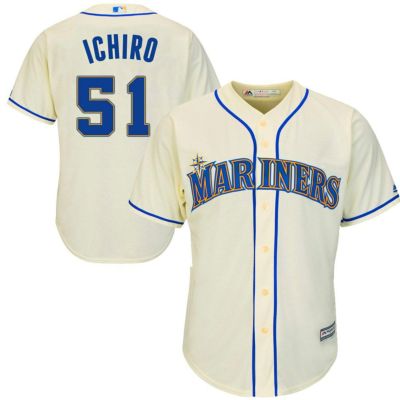 Nike MLB Seattle Mariners Official Replica Jersey City Connect Blue - TBC