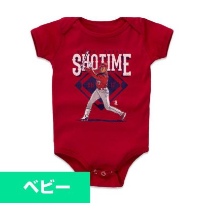 MLB エンゼルス 大谷翔平 ベビー服 Player Art Cotton 500Level レッド