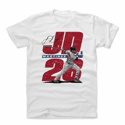 MLB Tシャツ レッドソックス フリオ・ダニエル・マルティネス Player Art Cotton T-Shirt 500Level ホワイト 1112LV【OCSL】
