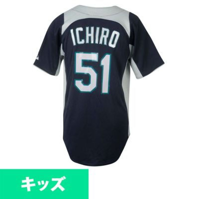 リニューアル記念メガセール MLB(メジャーリーグ) マリナーズ イチロー ユニフォーム/ジャージ プレイヤー BP ユース マジェスティック/Majestic 