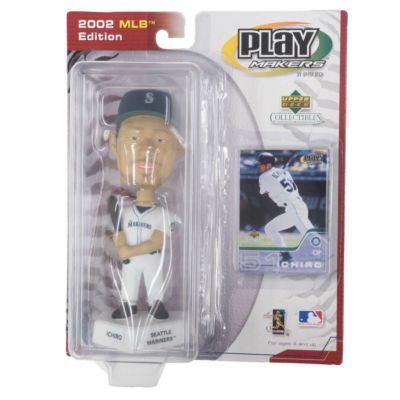 MLB(メジャーリーグ) マリナーズ イチロー フィギュア 2002 プレーメーカーズ ボブルヘッド Upper Deck ホーム | セレクション  | MLB NBA NFL プロ野球グッズ専門店 公式オンラインストア