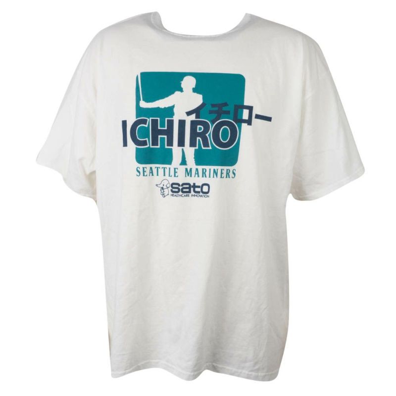 MLB(メジャーリーグ) マリナーズ イチロー Tシャツ 佐藤製薬 SGA