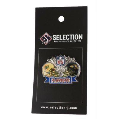 NFL 2008 プレイオフ デュエリング ピンバッチ レイブンズ VS