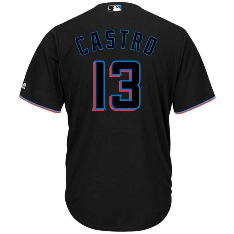 Starlin Castro Miami Marlins Fanatics Authentic Game-Used #13