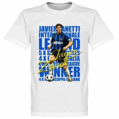 インテル クリスティアーノ ザネッティ Tシャツ Soccer レジェンド サッカー フットボール ホワイト セレクション Mlb Nba Nfl プロ野球グッズ専門店 公式オンラインストア