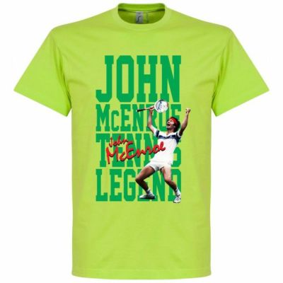 テニス選手 Tシャツ SOCCER レジェンド サッカー/フットボール グリーン