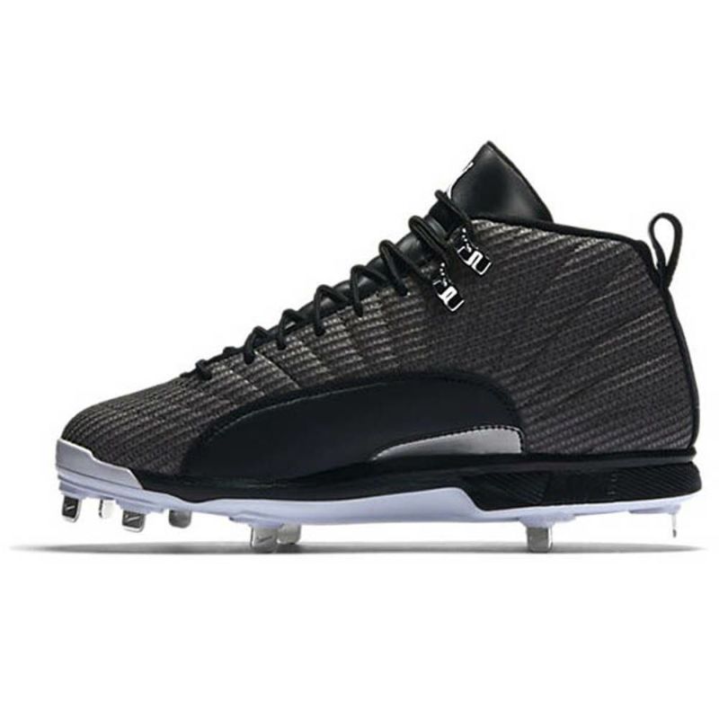 ジョーダン スパイク JORDAN シューズ/スニーカー エア12 レトロ メタル Black/Silver 草野球特集 | セレクション | MLB  NBA NFL プロ野球グッズ専門店 公式オンラインストア