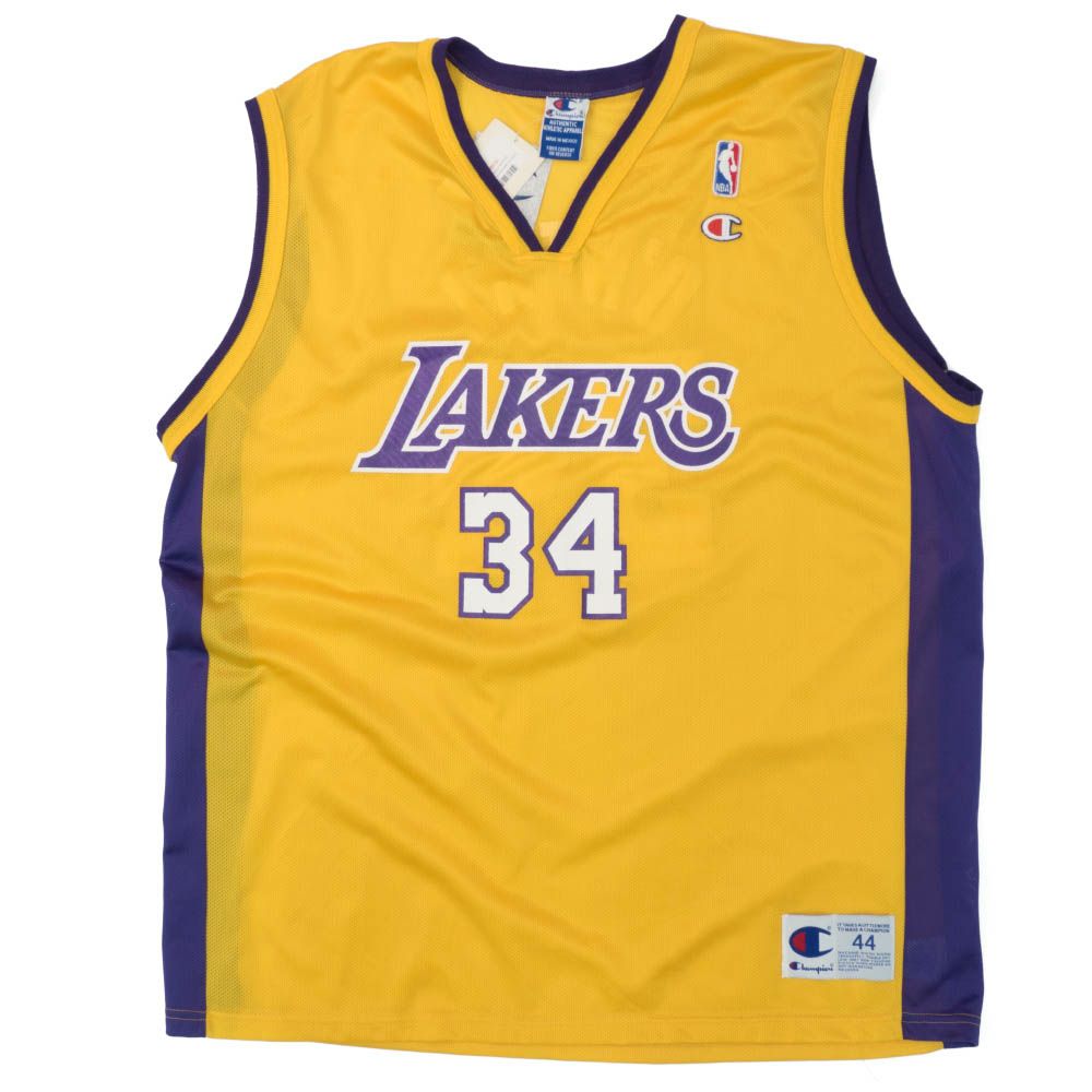 NBA シャキール・オニール レイカーズ ユニフォーム/ジャージ レプリカ 