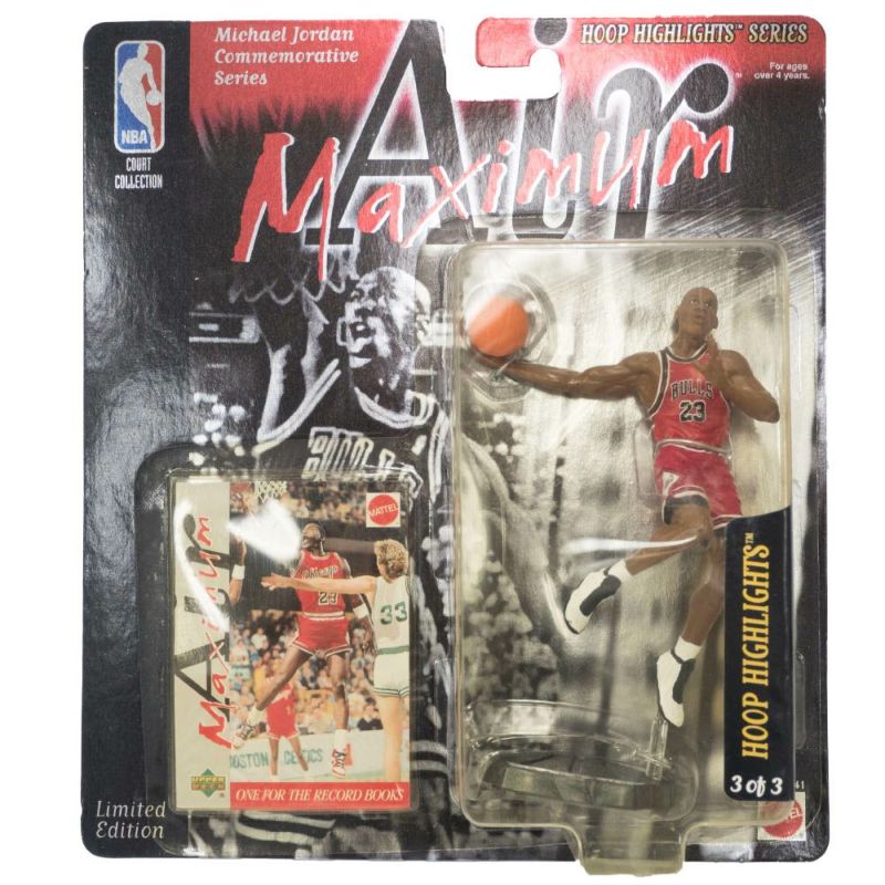 NBA マイケル・ジョーダン ブルズ フィギュア Super Stars Air Maximum Action Figure Playoff  Upper Deck | セレクション | MLB NBA NFL プロ野球グッズ専門店 公式オンラインストア