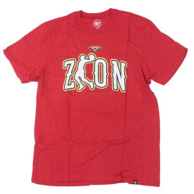 ザイオン・ウィリアムソン Tシャツ ペリカンズ NBA  47 Brand レッド【OCSL】