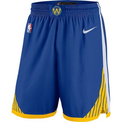 NBA ゴールデンステイト・ウォリアーズ ショートパンツ/ショーツ スウィングマン ナイキ/Nike ブルー AV4972-495 トレーニング特集【NJP】