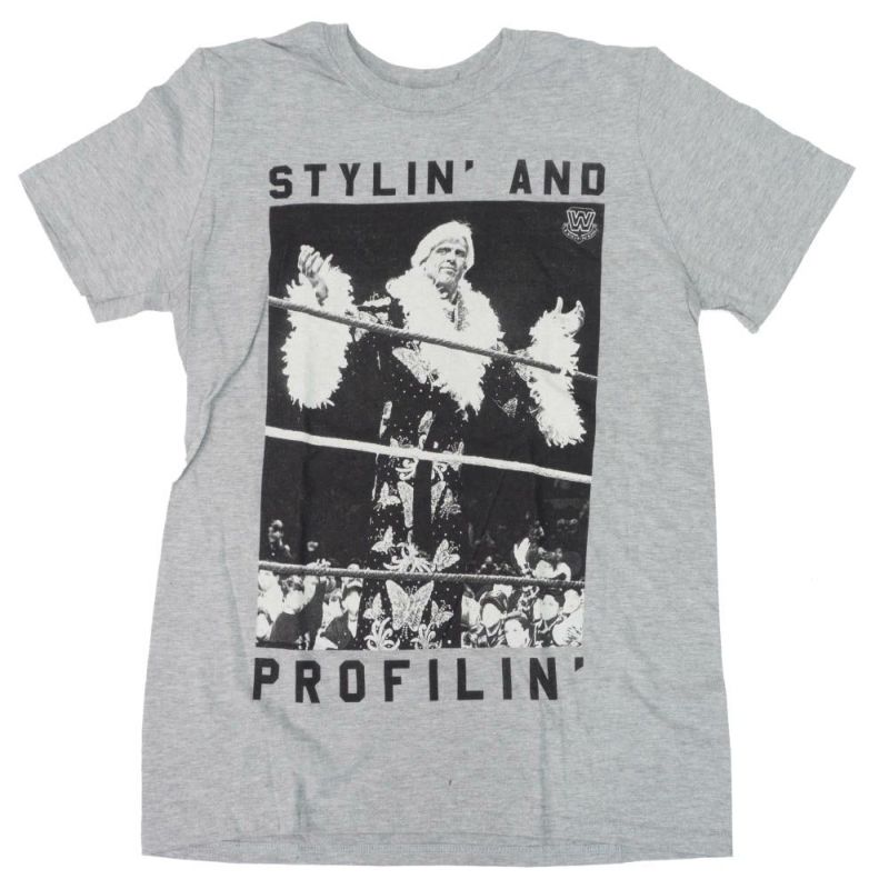 WWE リック・フレアー Tシャツ STYLIN AND PROFILIN WWE Authentic