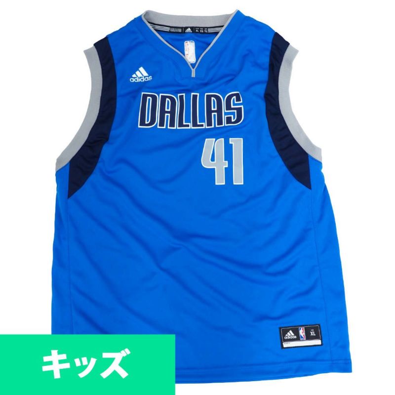 NBA ダーク・ノビツキー ダラス・マーベリックス ユニフォーム/ジャージ ユース キッズ レプリカ ジャージー アディダス/Adidas ロード |  セレクション | MLB NBA NFL プロ野球グッズ専門店 公式オンラインストア