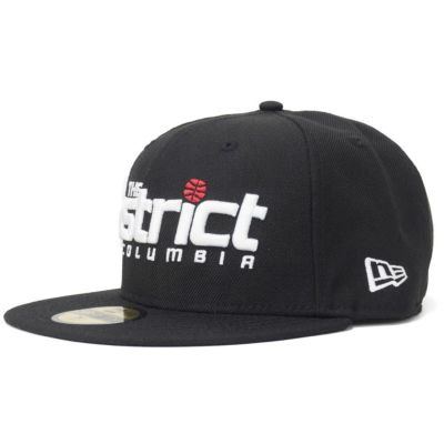 八村塁選手所属 ウィザーズ NBA キャップ/帽子 ディストリクト ブラック CAP ニューエラ/New Era【平つば キャップ 特集】
