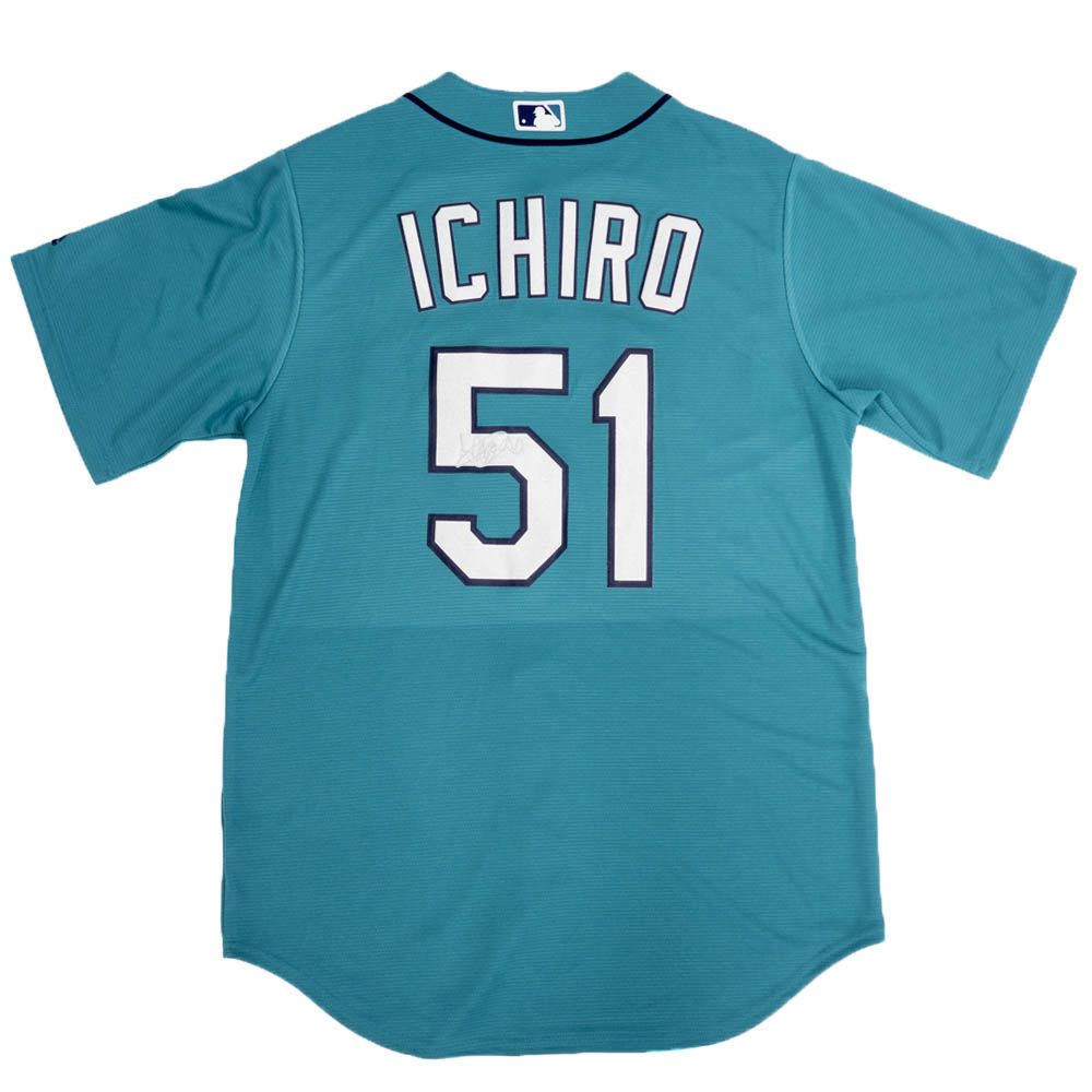 MLB イチロー マリナーズ 直筆サイン ユニフォーム マジェスティック 