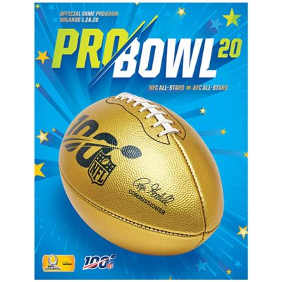 2006 NFL Pro Bowl Team Signed Football with 45 Signatures LOA