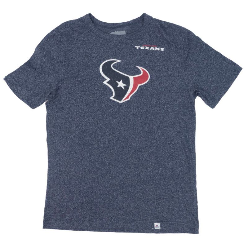 NFL テキサンズ Tシャツ Heathered Blend Logo T-Shirt