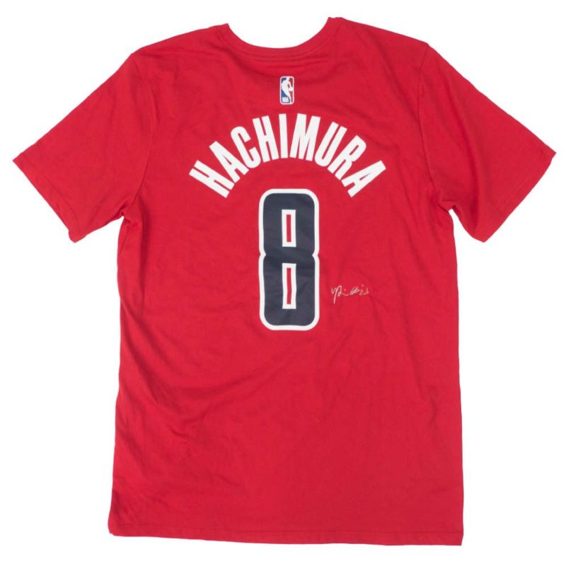 NBA 八村 塁 ワシントン・ウィザーズ Tシャツ サイン刺繍入り ネーム