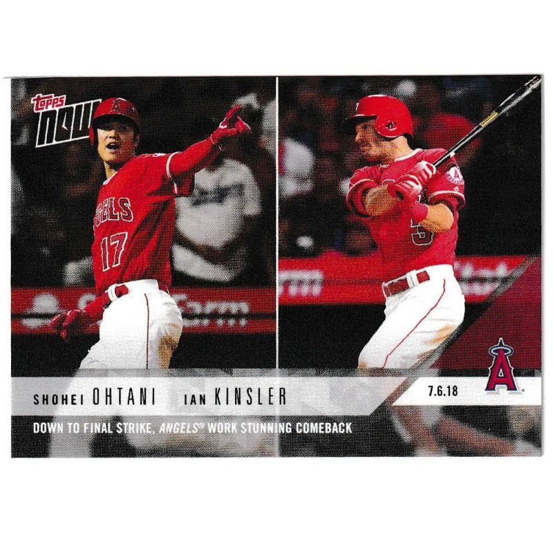 MLB 大谷翔平 イアン・キンズラー エンゼルス トレーディングカード/スポーツカード Topps | セレクション | MLB NBA NFL  プロ野球グッズ専門店 公式オンラインストア