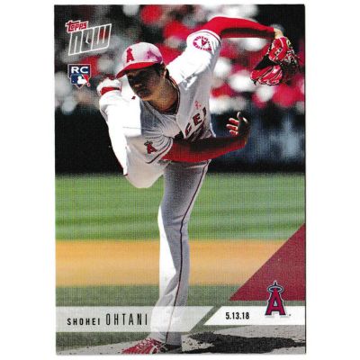 MLB 大谷翔平 エンゼルス トレーディングカード/スポーツカード Struck out 11 Twins over 6  1/3 innings Topps