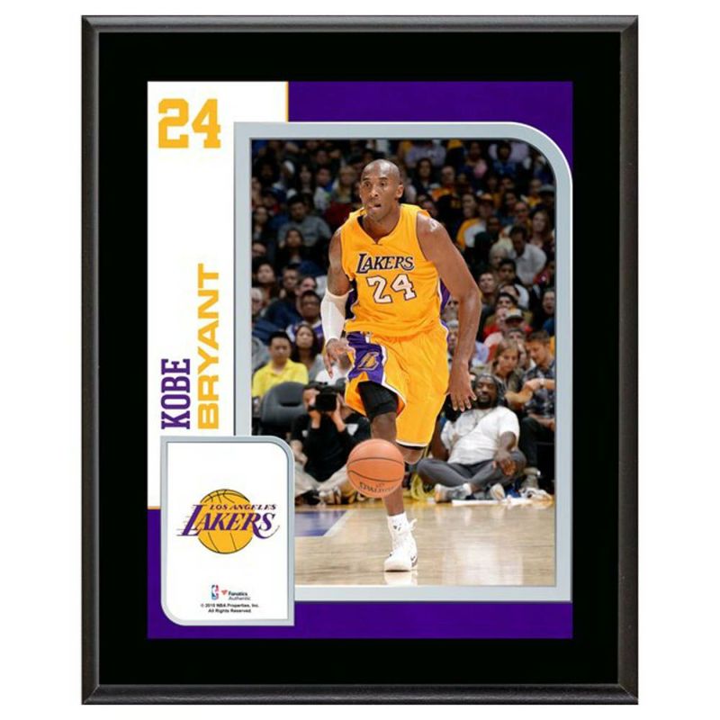 ご予約 NBA コービー・ブライアント ロサンゼルス・レイカーズ Sublimated Player Plaque Fanatics Branded  | セレクション | MLB NBA NFL プロ野球グッズ専門店 公式オンラインストア