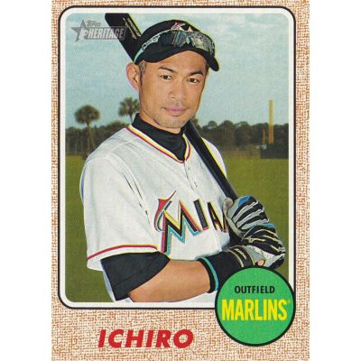 MLB イチロー マイアミ・マーリンズ トレーディングカード/スポーツカード 2017 イチロー #298 Topps