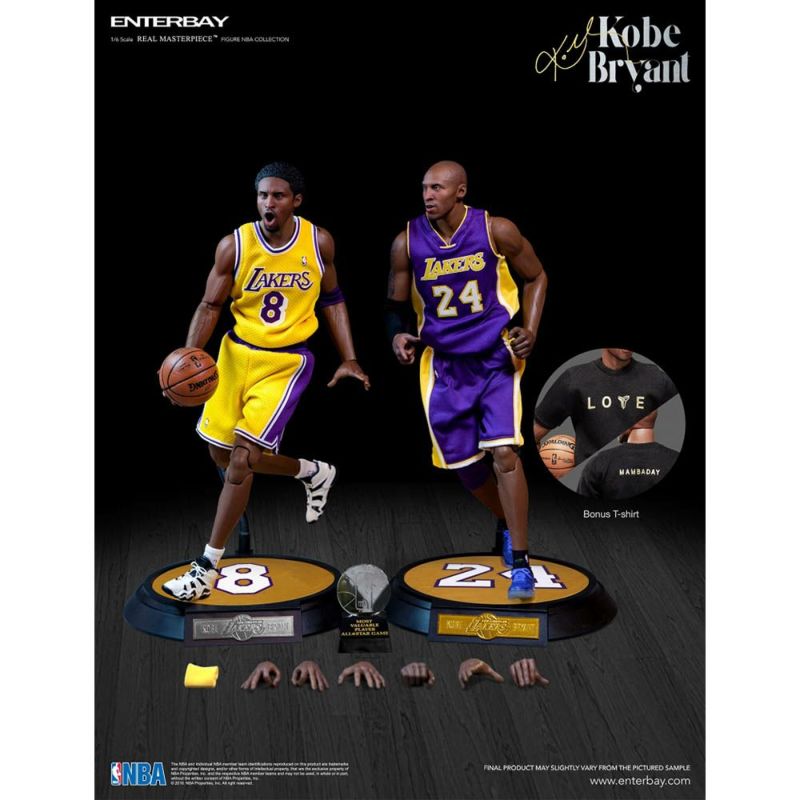 ご予約 NBA コービー・ブライアント レイカーズ フィギュア 1/6 リアル