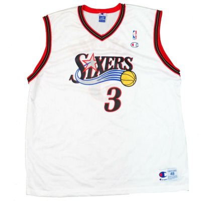 NBA アレン・アイバーソン フィラデルフィア・76ers ユニフォーム/ジャージ レプリカ チャンピオン/Champion ホーム