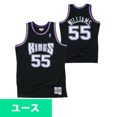 NBA ジェイソン・ウィリアムス キングス ユニフォーム/ジャージ ユース