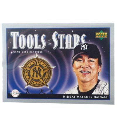 MLB 松井 秀喜 ニューヨーク・ヤンキース トレーディングカード/スポーツカード Upper Deck 2004 H Matsui Bat Piece #TS-HM Upper Deck